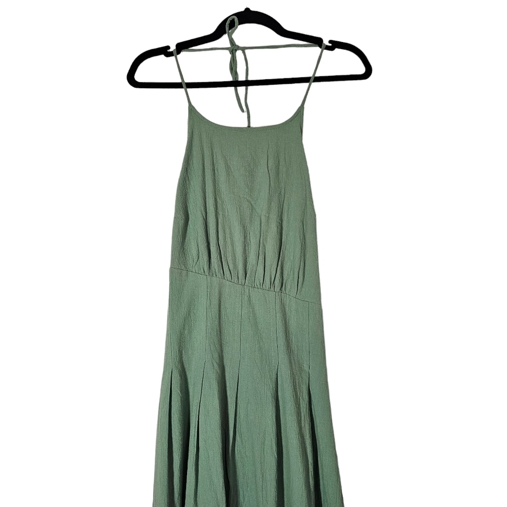 Free People Free-est Cotton Halter Midi Dress•M•NWOT - Picture 4 of 11